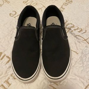 Vans. Black. Mens size 9